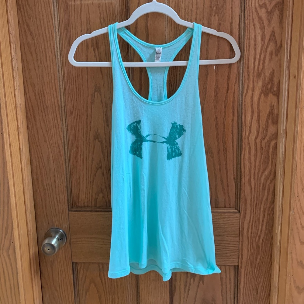 Mint green tank top